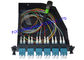 Kassette 12Core LGX MPO mit MPO- LC Verbindungskabel für Faser-Telekommunikation